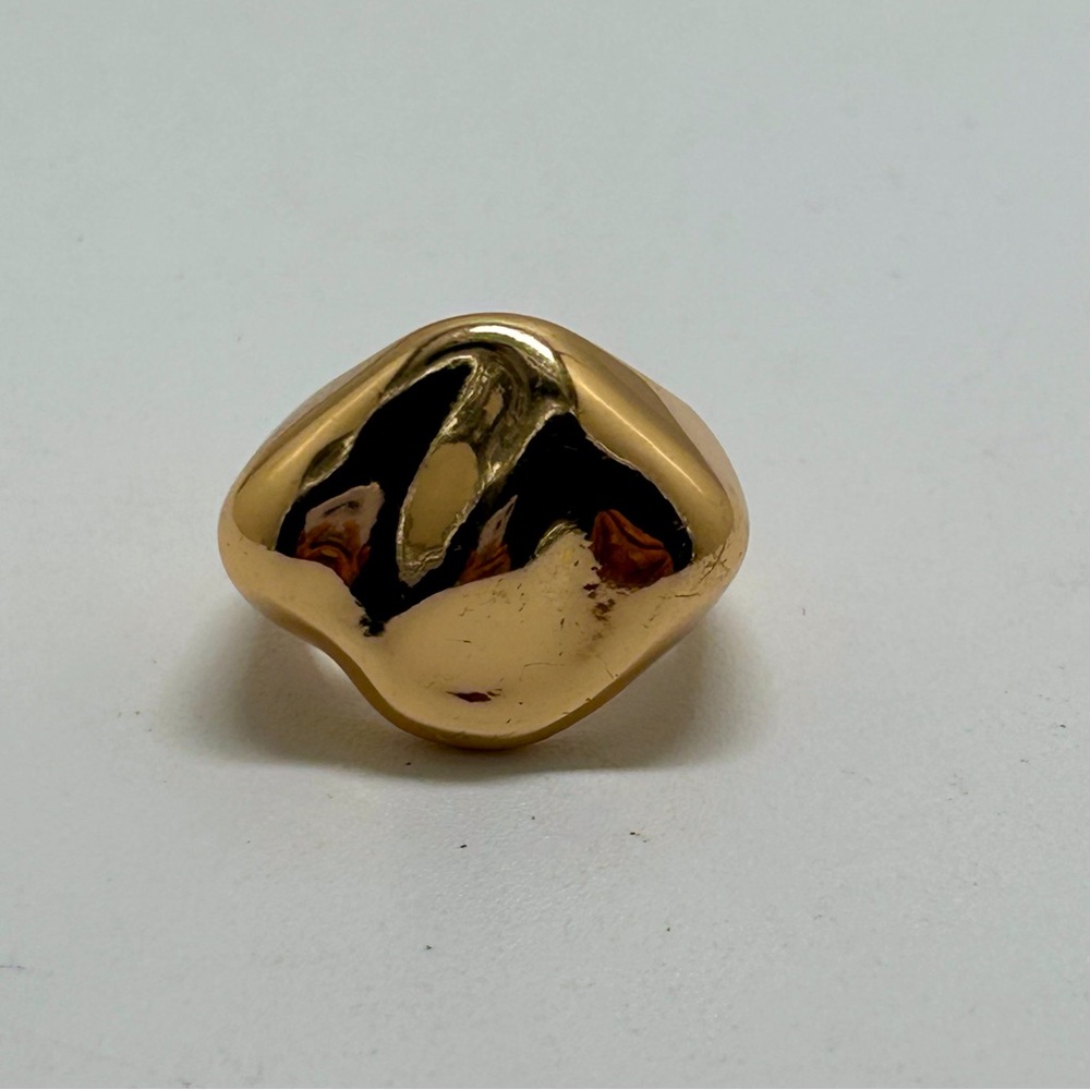 Robert Lee Morris, RLM Soho, Gold Nugget Style Ring, Size 7 3/4 - Picture 5 of 5